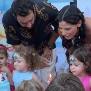 Μπόμπα – Τανιμανίδης: Το παραμυθένιο πάρτι γενεθλίων για τα 3 χρόνια της Αριάνας και της Φιλίππας