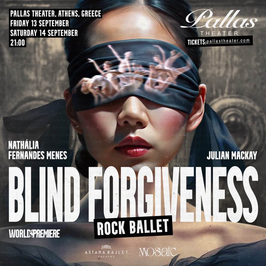 Ο διεθνούς φήμης ηθοποιός Christopher Lambert στη Rock Ballet Opera «Blind Forgiveness» στο θέατρο Παλλάς